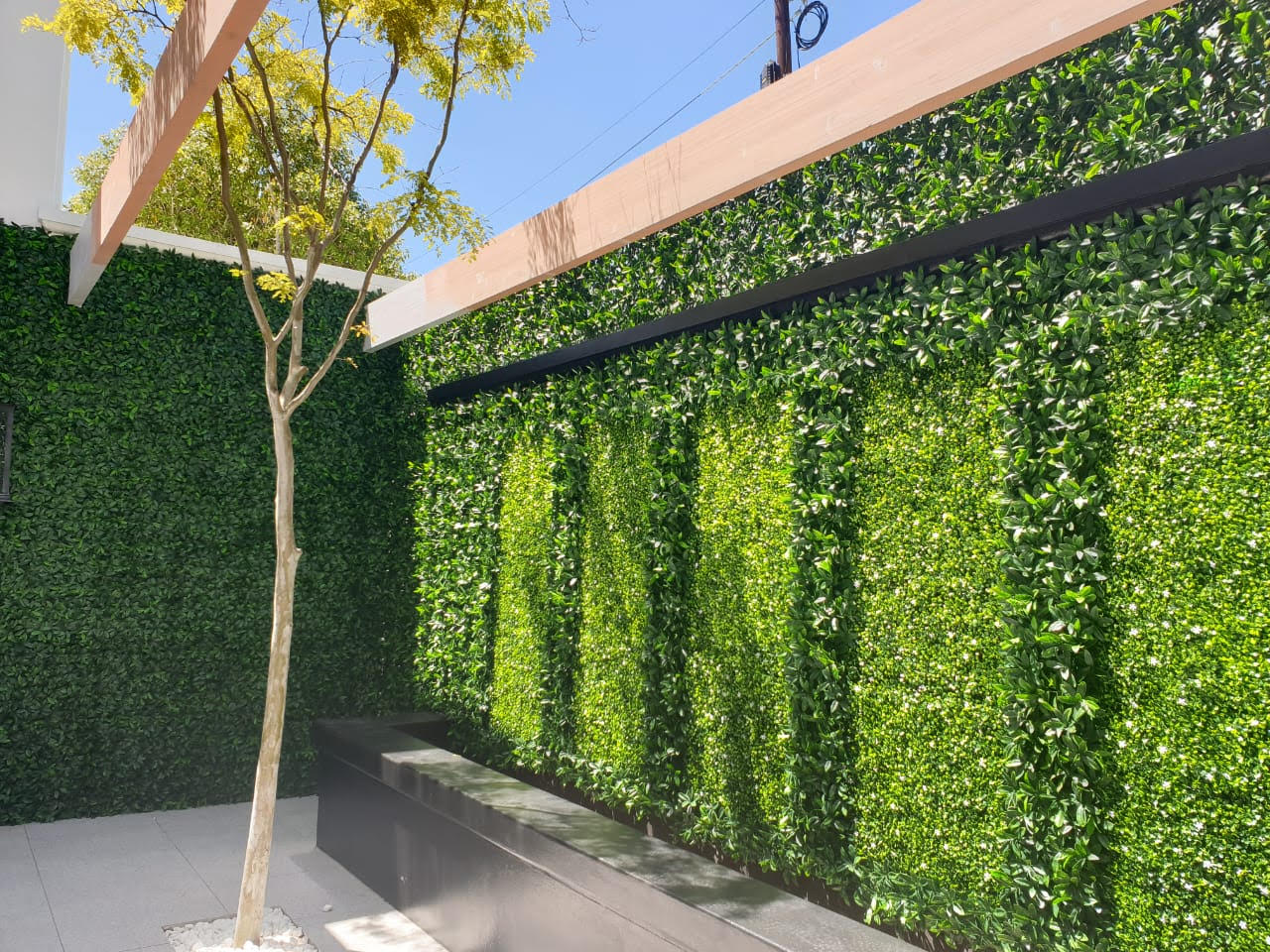 Artificial Ivy  EasyGrass : Artificial ivy, Living wall, and